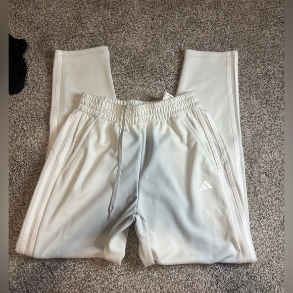 Adidas Cream/Mint Elastic Waist Joggers - Picture 4 of 4
